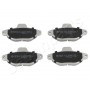 PA-0227AF JAPANPARTS Комплект гальмівних колодок дисковий гальм