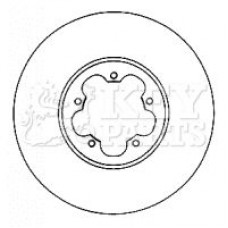 KBD4562 KEY PARTS Гальмівний диск