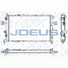 RA0200830 JDEUS Радіатор охолодження двигуна