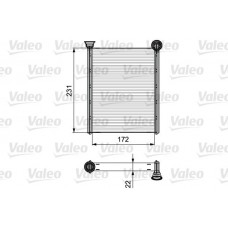 811534 VALEO Теплообмінник обігрів салону