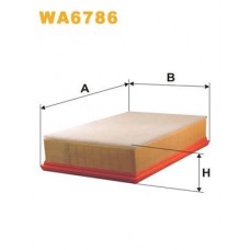 WA6786 WIX FILTERS Повітряний фільтр