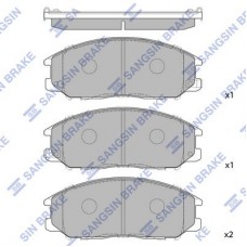 SP1190 Hi-Q Комплект гальмівних колодок дисковий гальм