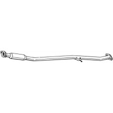 279-473 BOSAL Середній глушник вихлопних газів