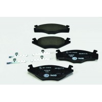 8DB 355 017-501 HELLA PAGID Комплект гальмівних колодок дисковий гальм