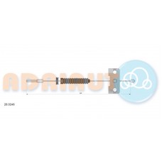 280248 ADRIAUTO NISSAN Трос ручного гальма Micra 93-, Primera 90-