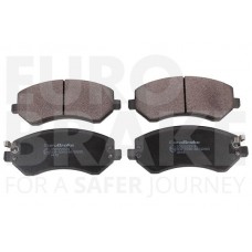 5502229318 EUROBRAKE Комплект гальмівних колодок дисковий гальм