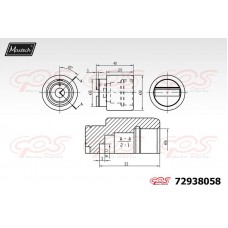 72938058 MAXTECH Поршень корпус скоби гальма