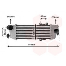 82004227 VAN WEZEL Интеркулер