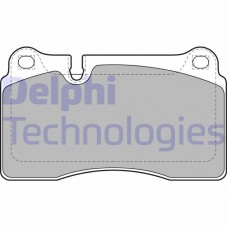 LP2012 DELPHI Комплект гальмівних колодок дисковий гальм
