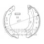 N3505043 NIPPARTS Комплект гальмівних колодок