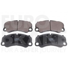 55022247136 EUROBRAKE Комплект гальмівних колодок дисковий гальм