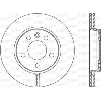 BDA2062.20 OPEN PARTS Гальмівний диск