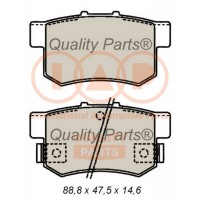 704-06035P IAP QUALITY PARTS Комплект гальмівних колодок дисковий гальм