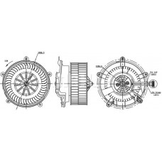 WG2179809 WILMINK GROUP Вентилятор салону