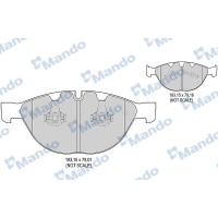 MBF015411 MANDO КомплеК т гальмівних колодок, дискове гальмо
