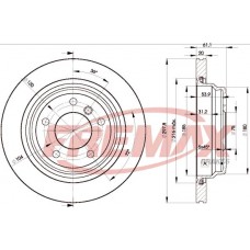 BD3153 FREMAX BRAKE DISC HIGH CARBON