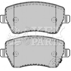 KBP2166 KEY PARTS Комплект гальмівних колодок дисковий гальм