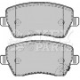 KBP2166 KEY PARTS Комплект гальмівних колодок дисковий гальм