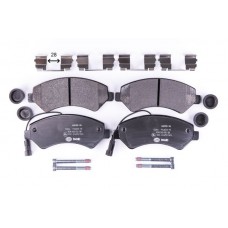 8DB 355 021-281 HELLA Комплект гальмівних колодок дисковий гальм