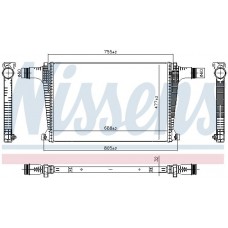 Интеркулер NISSENS 961594