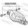 0329010KIT FEBEST Болт регулювання розвалу коліс