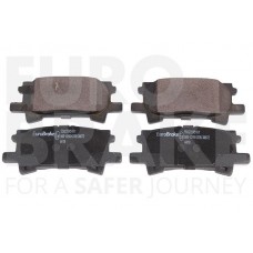 55022245101 EUROBRAKE Комплект гальмівних колодок дисковий гальм