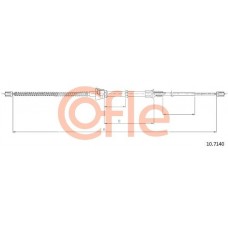 10.7140 COFLE Тросик, cтояночный тормоз