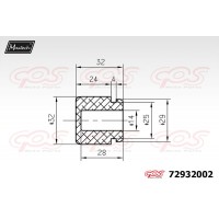 72932002 MAXTECH Поршень корпус скоби гальма