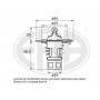 350308 ERA Термостат охолоджувальна рідина