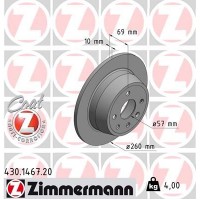 430.1467.20 ZIMMERMANN Гальмівний диск