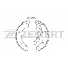 BK-4073 ZEKKERT Комплект гальмівних колодок