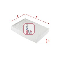 S 3293 C SOFIMA Фільтр повітря у внутрішньому просторі
