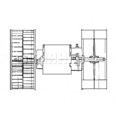 WG2179938 WILMINK GROUP Вентилятор салону