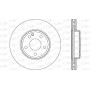 BDR2701.20 OPEN PARTS Гальмівний диск