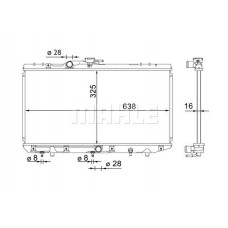 WG2182834 WILMINK GROUP Радіатор охолодження двигуна