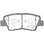 BPA1362.52 OPEN PARTS Комплект гальмівних колодок дисковий гальм