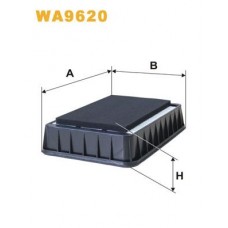 WA9620 WIX FILTERS Повітряний фільтр