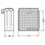 DEV12001 DENSO Випарник кондиціонера