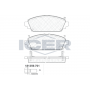 181359-701 ICER Комплект гальмівних колодок дисковий гальм