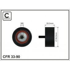 33-90 CAFFARO Паразитный / Ведущий ролик, Зубчастий ремінь