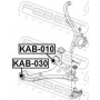 KAB-030 FEBEST Підвіска важіль незалежної підвіски колеса