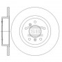 SD4252 Hi-Q Гальмівний диск