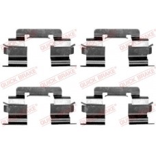 109-1216 QUICK BRAKE Комплектуючі колодки дискового гальма