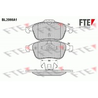 BL2066A1 FTE Комплект гальмівних колодок дисковий гальм