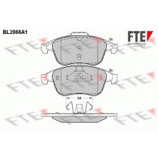 BL2066A1 FTE Комплект гальмівних колодок дисковий гальм