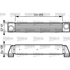 818796 VALEO Интеркулер