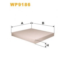 WP9186 WIX FILTERS Фільтр повітря у внутрішньому просторі