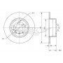 TX 70-49 TOMEX Brakes Гальмівний диск