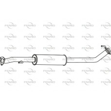 P2763 FENNO Середній глушник вихлопних газів