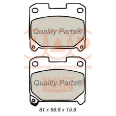 704-17069 IAP QUALITY PARTS КомплеК т гальмівних колодок, дискове гальмо